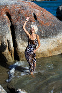 ONE SEASON Antoinette Lipari Leopard Φόρεμα