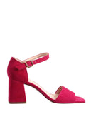 HÖGL Beatrice Suede Pink High Heel Sandals