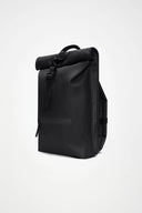 RAINS Rolltop Rucksack W3 – Black