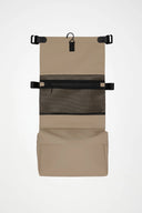 RAINS OTG Wash Bag – Beige