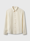 GABBA Costa Linen Ecru Shirt