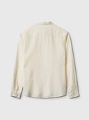 GABBA Costa Linen Ecru Shirt