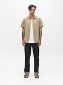 GABBA Costa Linen Beige Shirt