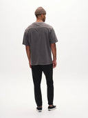 GABBA Nigel Wix Boxy Dk. Grey Ανδρικό T-shirt