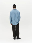 GABBA Jens Over Topaz Light Chambray Ανδρικό Πουκάμισο
