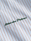 GABBA Gabjens Οver Βisi Brown Stripe Ανδρικό Πουκάμισο