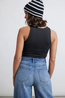 24COLOURS Bodysuit Black