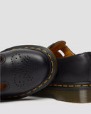 DR. MARTENS 8065 Smooth Leather Mary Jane Loafers Black