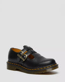 DR. MARTENS 8065 Smooth Leather Mary Jane Loafers Black
