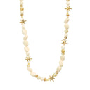 PILGRIM Prism White Necklace With Starfish