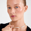 PILGRIM Prism White Necklace With Starfish
