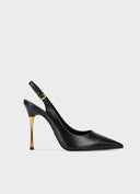 CARRANO 151285 Black Slingback Γόβες
