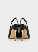 CARRANO 151285 Black Slingback Γόβες
