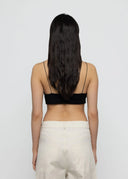 ESTHE Cut-Out Black Bralette