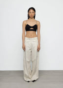 ESTHE Cut-Out Black Bralette