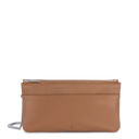 LANCASTER Soft Double Pouch Camel