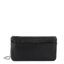 LANCASTER Soft Double Pouch Black