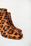 CARRANO Cab01 Leopard Leather Ankle Boots