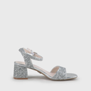 BUFFALO Rainelle Silver Sandals