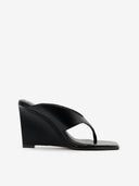 CARRANO 921002 Anabela Μαύρα Mules