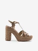 CARRANO 932004 Raffia Πέδιλα