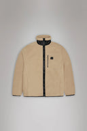 RAINS Yermo Fleece Jacket Beige