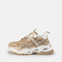 BUFFALO Triplet Hollow Low Μπεζ Sneakers