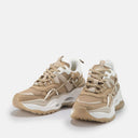 BUFFALO Triplet Hollow Low Μπεζ Sneakers