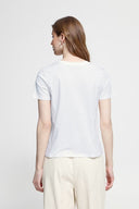 ICHI Ihcaminna Λευκό T-Shirt