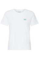 ICHI Ihcaminna Λευκό T-Shirt
