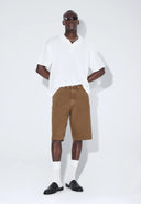 DR. DENIM Omar Shorts Washed Teak