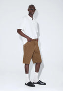 DR. DENIM Omar Shorts Washed Teak