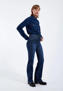 DR. DENIM Moxy Straight - Cape Deep Shade