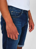 GABBA Men's Jason K3787 Sanza Denim Shorts