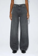 DR. DENIM Donna High Relaxed Mid Grey Used Jeans