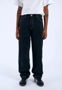Dr. DENIM Colt Worker - Black Used Contrast Jeans