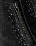 DR. MARTENS Sinclair Milled Nappa Platform Leather Boots Black