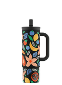 24BOTTLES Tropical Noir Straw Cup 800ML