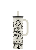 24BOTTLES Viva La Vida Straw Cup 800ML