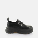 BUFFALO Roam Hike Leather Black Loafers