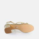 BUFFALO Lilly Shine Gold Sandals