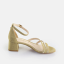 BUFFALO Lilly Shine Gold Sandals