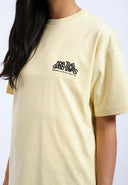 Dr. DENIM Trooper Light Yellow Flower Times T-shirt