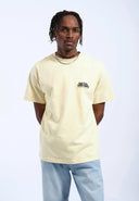 Dr. DENIM Trooper Light Yellow Flower Times T-shirt