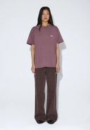 DR. DENIM Trooper Aubergine Overdye T-shirt