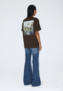 DR. DENIM Trooper Καφέ T-shirt