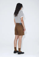 DR. DENIM Hill Γυναικείο Σορτς Washed Teak