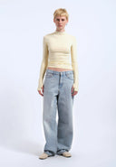 Dr. DENIM Aria Light Yellow Top