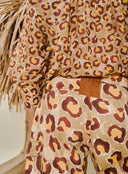 OPEN Animal Print Cargo Βερμούδα