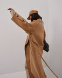 BEATRICE Long Coat Blended Wool Cashmere